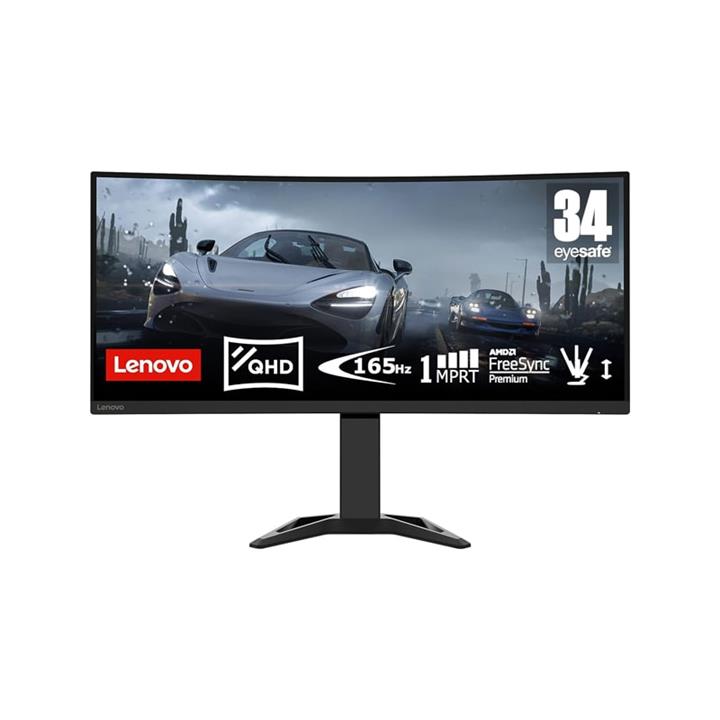 مانیتور لنوو G34w-30 سایز 34 اینچ Lenovo G34W 10 Ultra Wide 34Inch Gaming Monitor